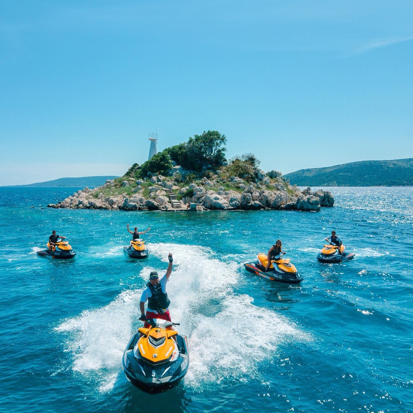 Jet Ski Tour: Kašuni Beach – Čiovo Island